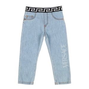 NWOT Versace logo kids jeans 36M